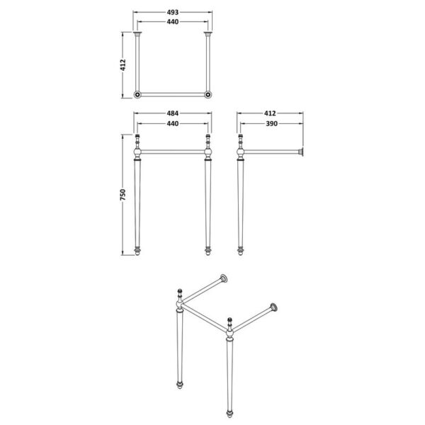 Fitzroy traditionell ställning