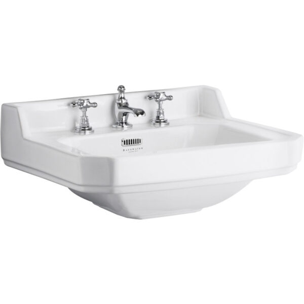 Fitzroy tvättställ 56 cm med tre blandarhål Fitzroy tvättställ 56 cm med tre blandarhål