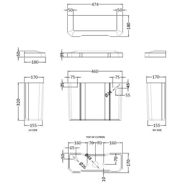Fitzroy cistern BAYC015