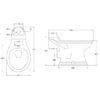 Porchester toalettunderdel BAYC106 Porchester toalettunderdel BAYC106