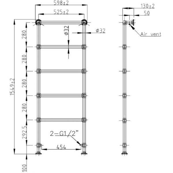 Julet handdukstork BAYR009