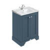 Bayswater 62 cm kommod, stiffkey blue och porslin