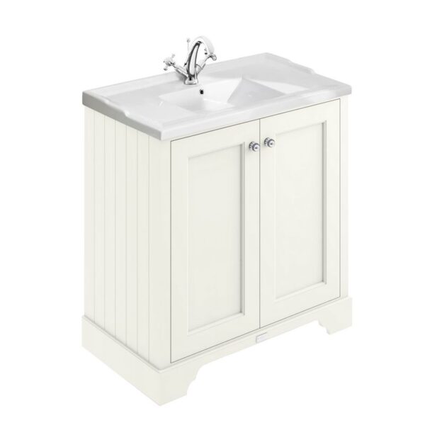 Bayswater 82 cm kommod pointing white