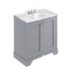 Bayswater 82 cm kommod plummett grey