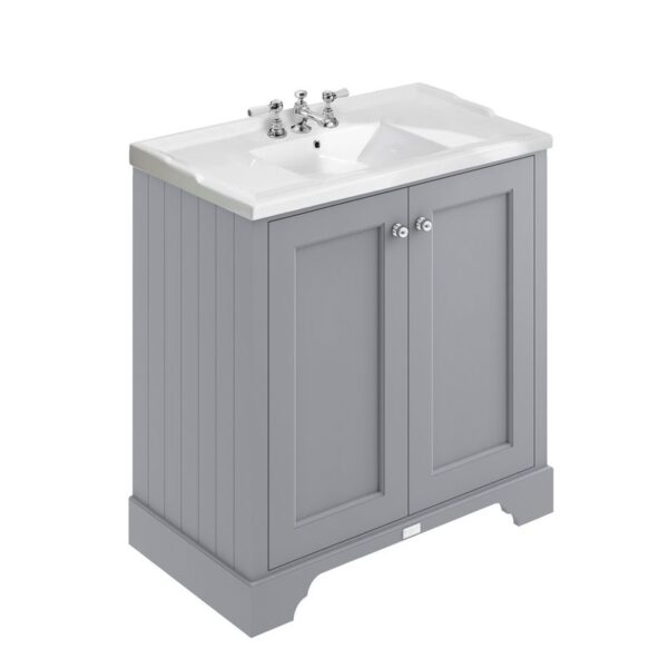 Bayswater 82 cm kommod plummett grey