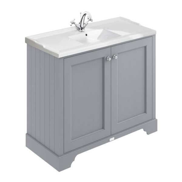 Bayswater 102 cm kommod plummett grey