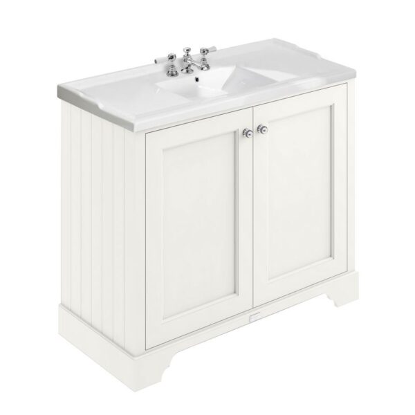 Bayswater 102 cm kommod pointing white