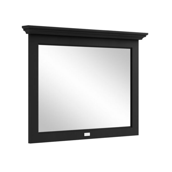 Bayswater spegel ca 100x70 cm svart