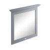 Bayswater spegel ca 80x70 cm grå