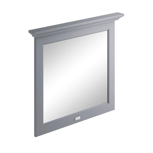 Bayswater spegel ca 80x70 cm grå