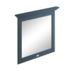 Bayswater spegel ca 80x70 cm blå
