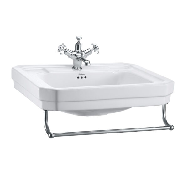 Victorian 61 cm tvättställ med handduksräcke