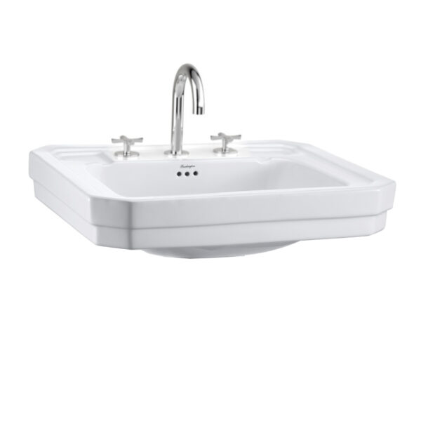 Victorian 61 cm tvättställ med tre blandarhål