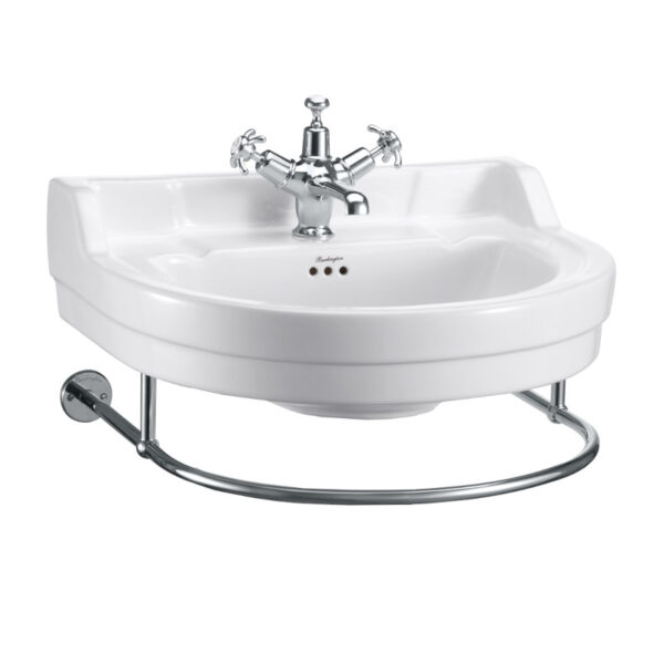 Edwardian 56 cm rundat med handduksräcke