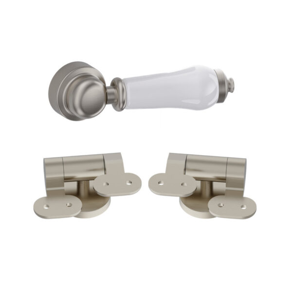 Burlington borstad nickel detaljer till CC WC