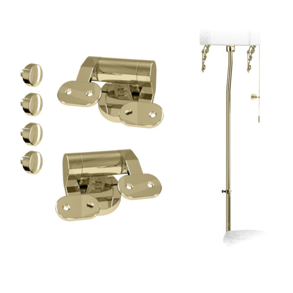 Burlington HL guldfärgade detaljer