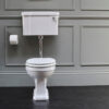 Burlington lågspolande WC