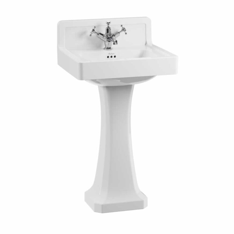 Contemporary tvättställ 56 cm på piedestal