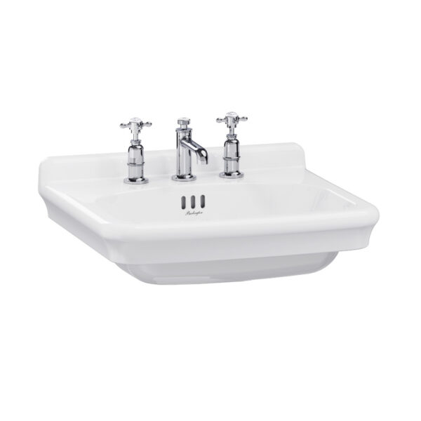 Guild tvättställ 56 cm, tre blandarhål