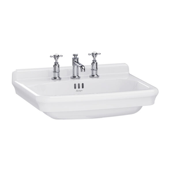 Guild tvättställ 62 cm, tre blandarhål