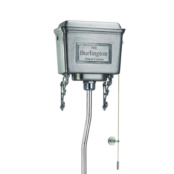 Burlington metallcistern till HL, borstad aluminium