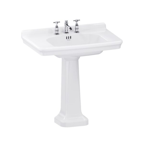 Guild tvättställ 85 cm, tre blandarhål