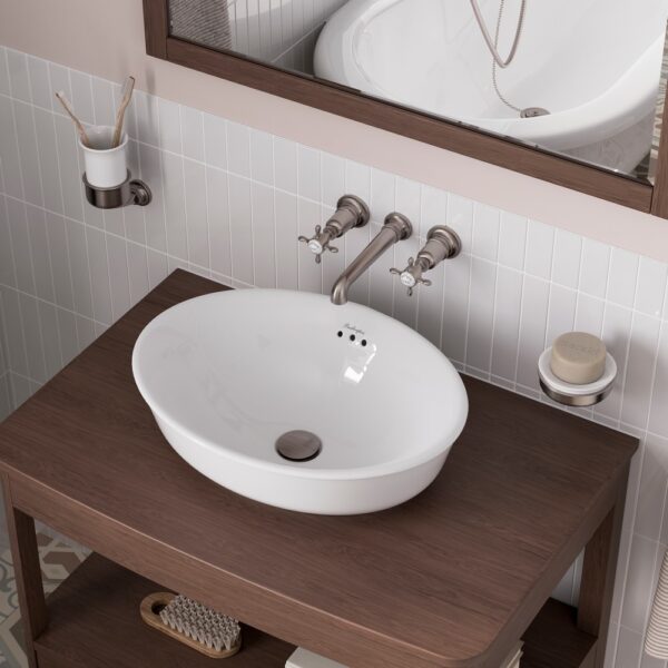 Guild övermonterat tvättställ på kommod