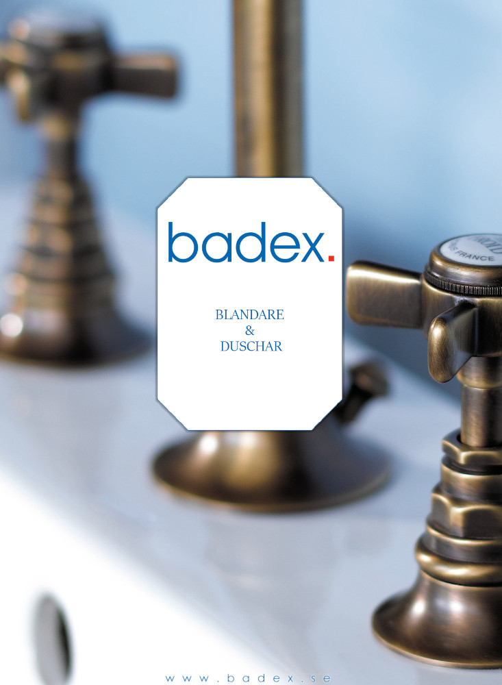 Blandare och duschar katalogframsida