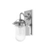 Guild belysning, frostat glas och krom