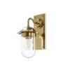 Guild belysning, klart glas och guld