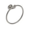 Guild handduksring borstat nickel