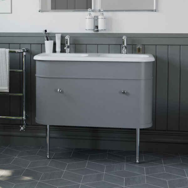 Chalfont 100 cm grå kommod