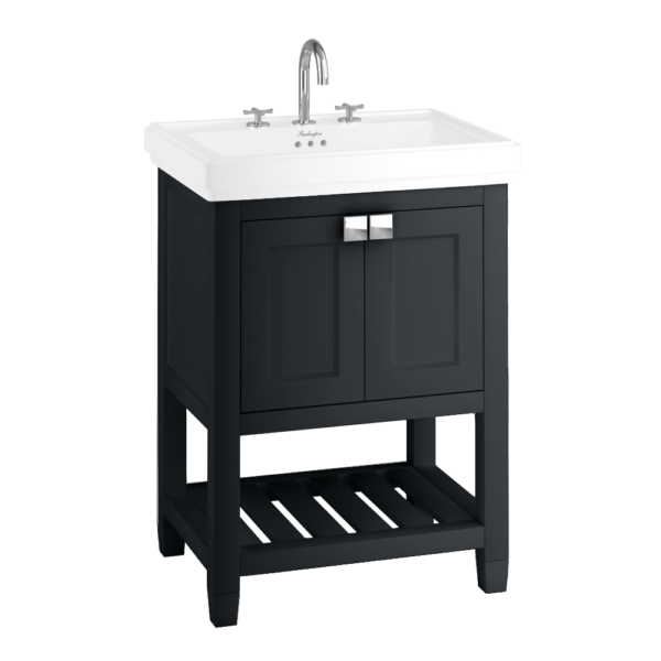 Riviera 65 cm kommod, matt svart