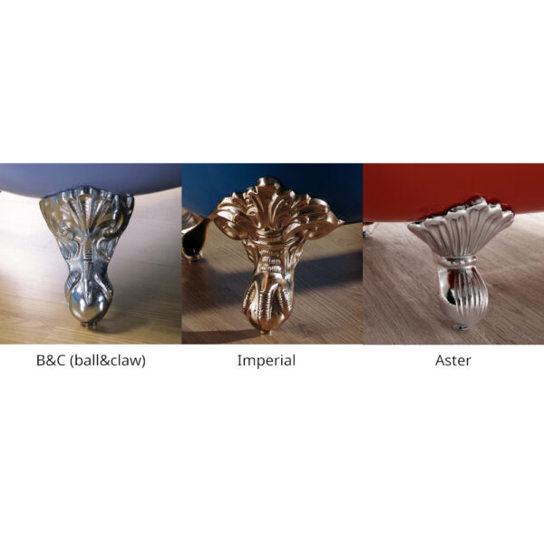 Versailles och Oxford fotalternativ