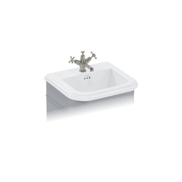 Chalfont 55 cm porslinstvättställ, ett blandarhål Chalfont 55 cm porslinstvättställ, ett blandarhål