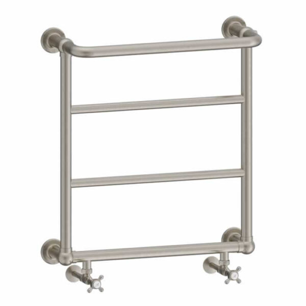 Cleaver handdukstork i borstat nickel