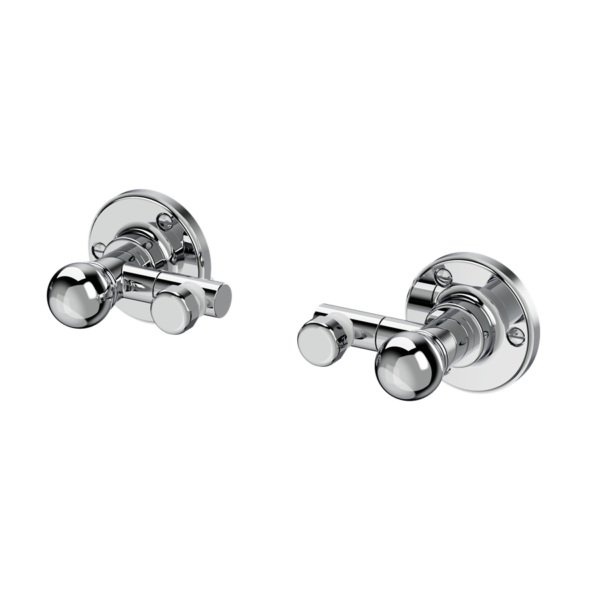 Burlington spegelbeslag krom