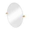 Burlington oval spegel 60x80 cm, guld