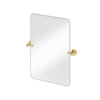 Burlington rektangulär spegel 45x65 cm, guld