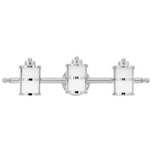 Kennet vägglampa IP44, tre ljuskällor