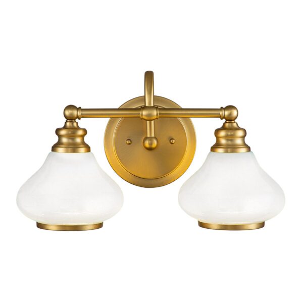 Frogmore badrumslampa, borstat brons Frogmore badrumslampa, borstat brons