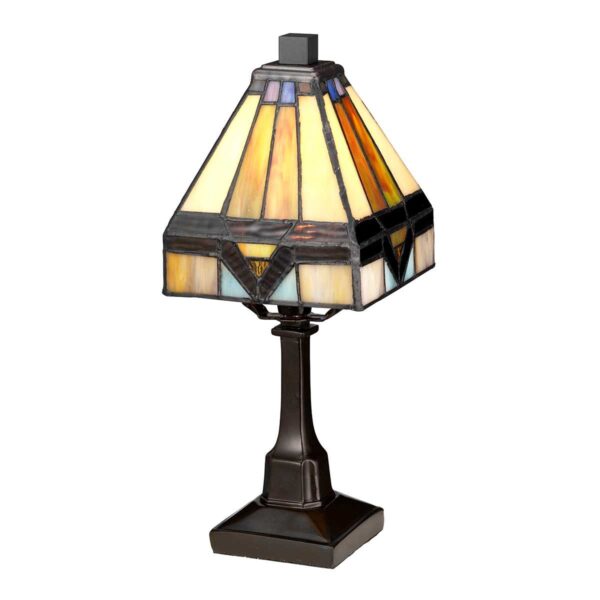 Holmes bordslampa i Tiffany-stil
