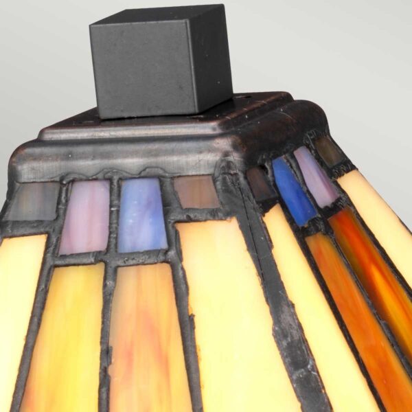 Holmes bordslampa i Tiffany-stil