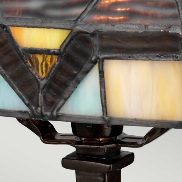 Holmes bordslampa i Tiffany-stil