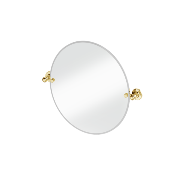 Burlington rund spegel 50 cm, guld Burlington rund spegel 50 cm, guld