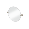Burlington rund spegel 50 cm, borstat nickel Burlington rund spegel 50 cm, borstat nickel