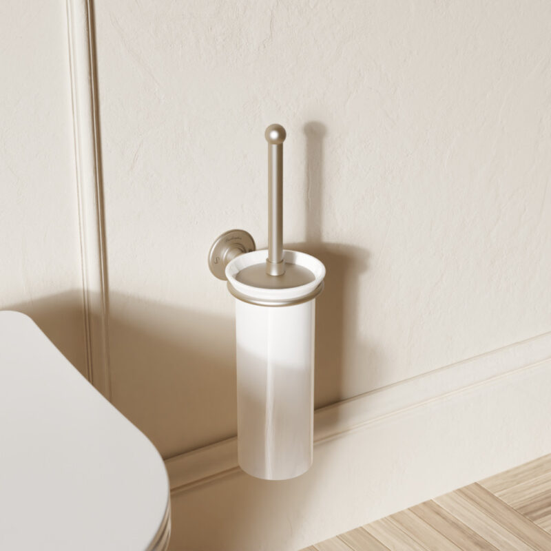 Strand toalettborste borstat nickel